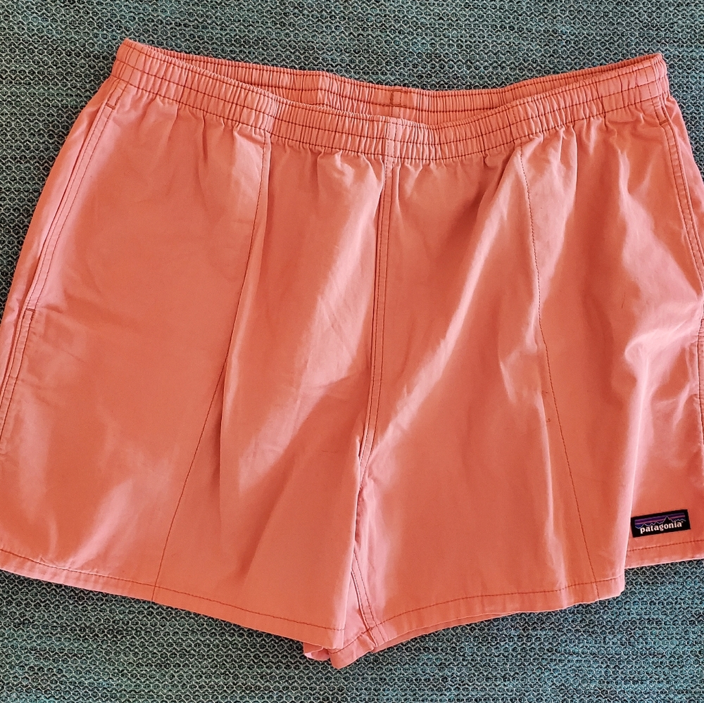 Patagonia Women's Salmon Pink Cotton XL Shorts